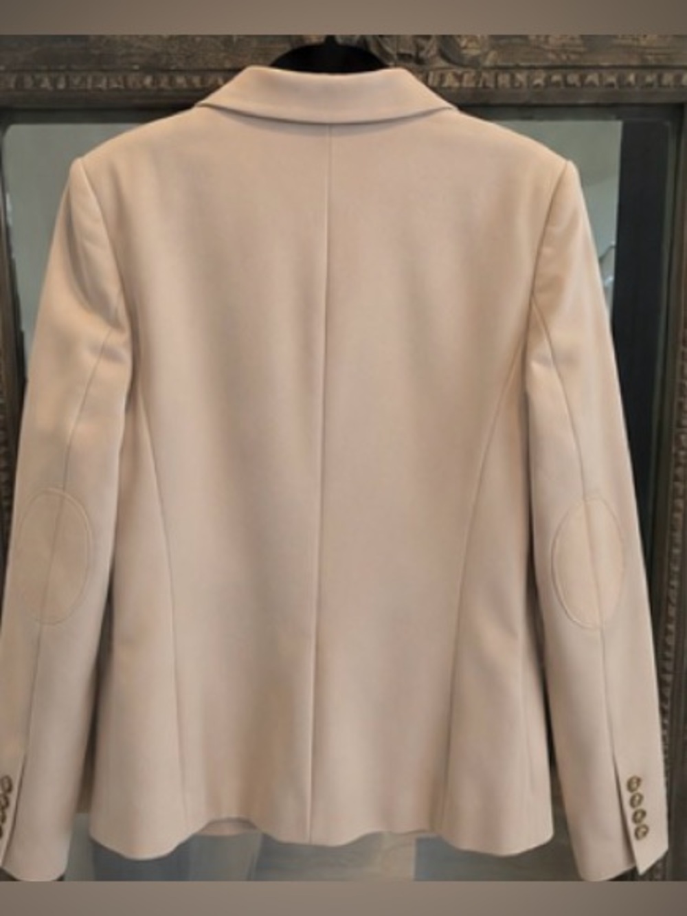 Tommy Hilfiger Women's Beige Single-Button Blazer - Picture 2 of 7